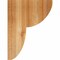Ekena Millwork Crestline Rough Sawn Corbel, Western Red Cedar, 4"W x 12"D x 16"H COR04X12X16CRE00RWR - alternate 2